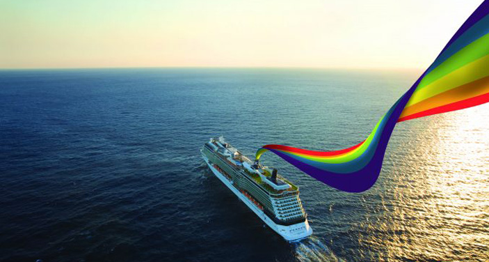 סלבריטי קרוזס חוגגת את חודש הגאווה באניותיה. צילום יחצ