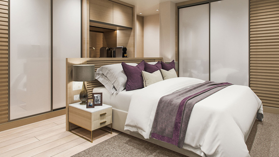 Storylines: חדר שינה בקטגוריה 5 - סוויטה מפוארת. צילום אתר החברה